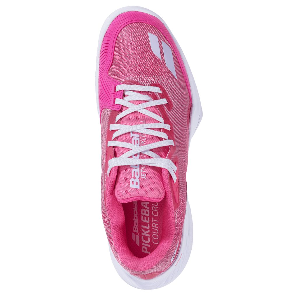 Giày Pickleball Nữ Babolat Jet Mach 4 Hồng Trắng
