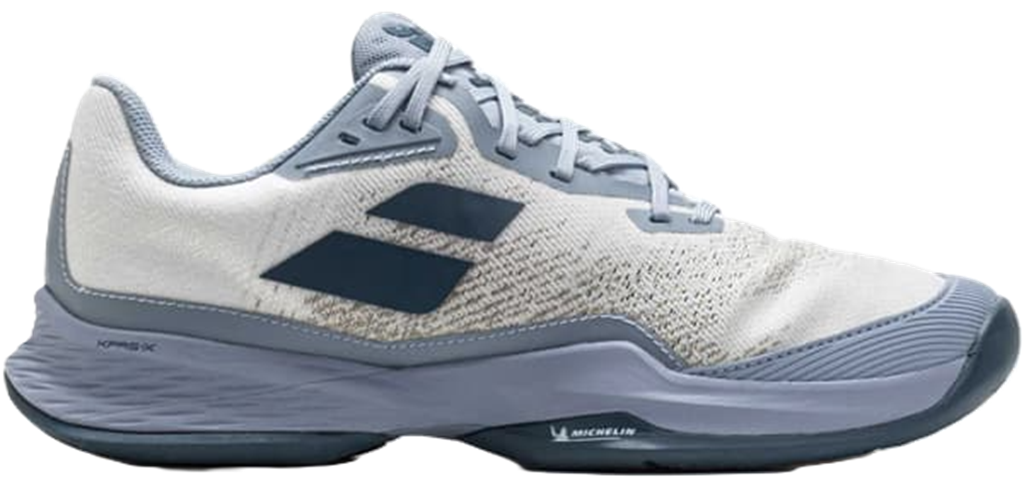Giày Pickleball Babolat Jet Mach III AC ‘White Dark Grey’ 3A0S25B629-1107