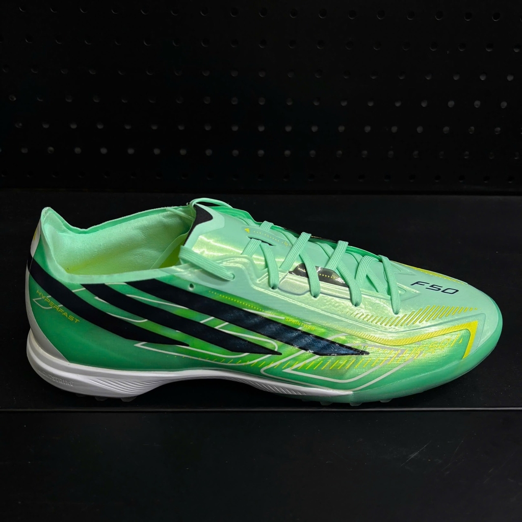 Giày Đá Bóng adidas F50 Hyperfast Pro TF – Xanh Mint – KJ6093