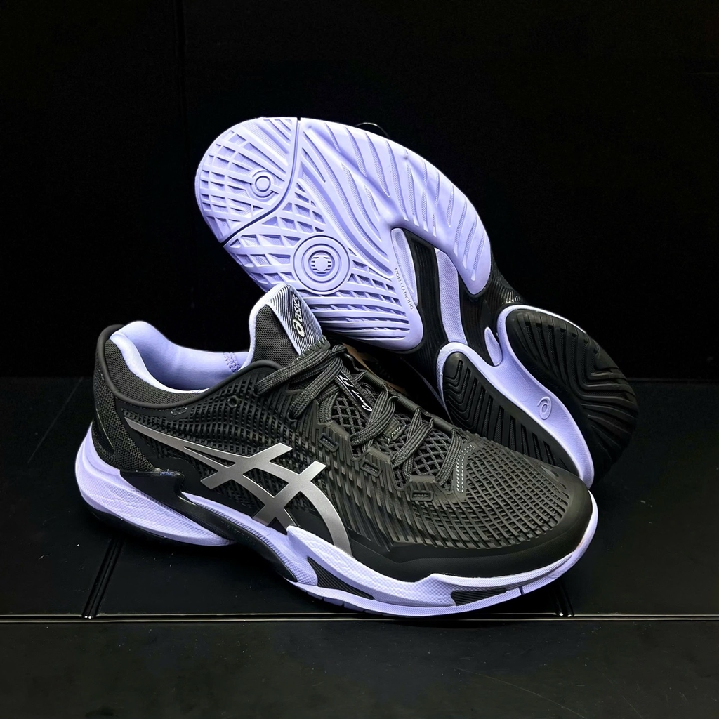 Giày Pickleball Nam ASICS COURT FF 3 Xám Bạc 1041A569-020
