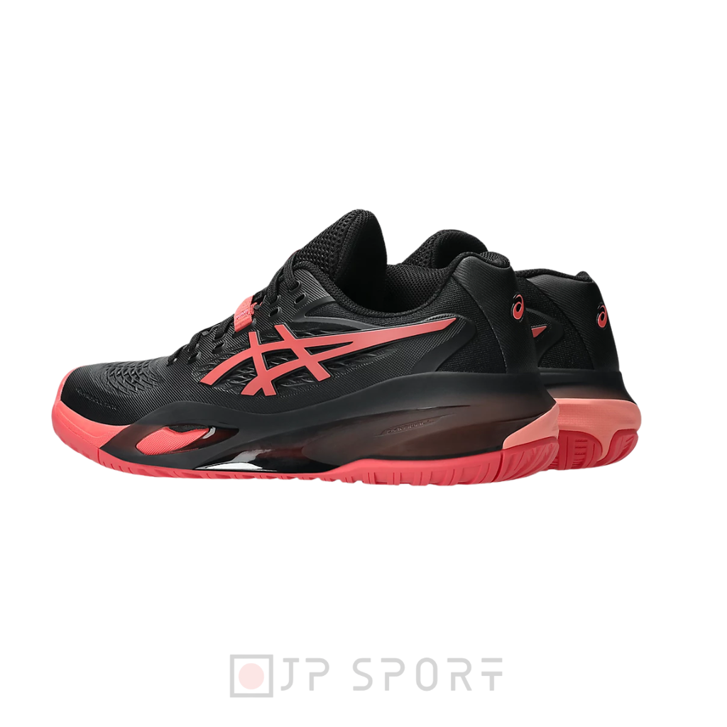 Giày Pickleball Nữ Asics Gel-Resolution X - 1042A279-001 - Black/Sienna