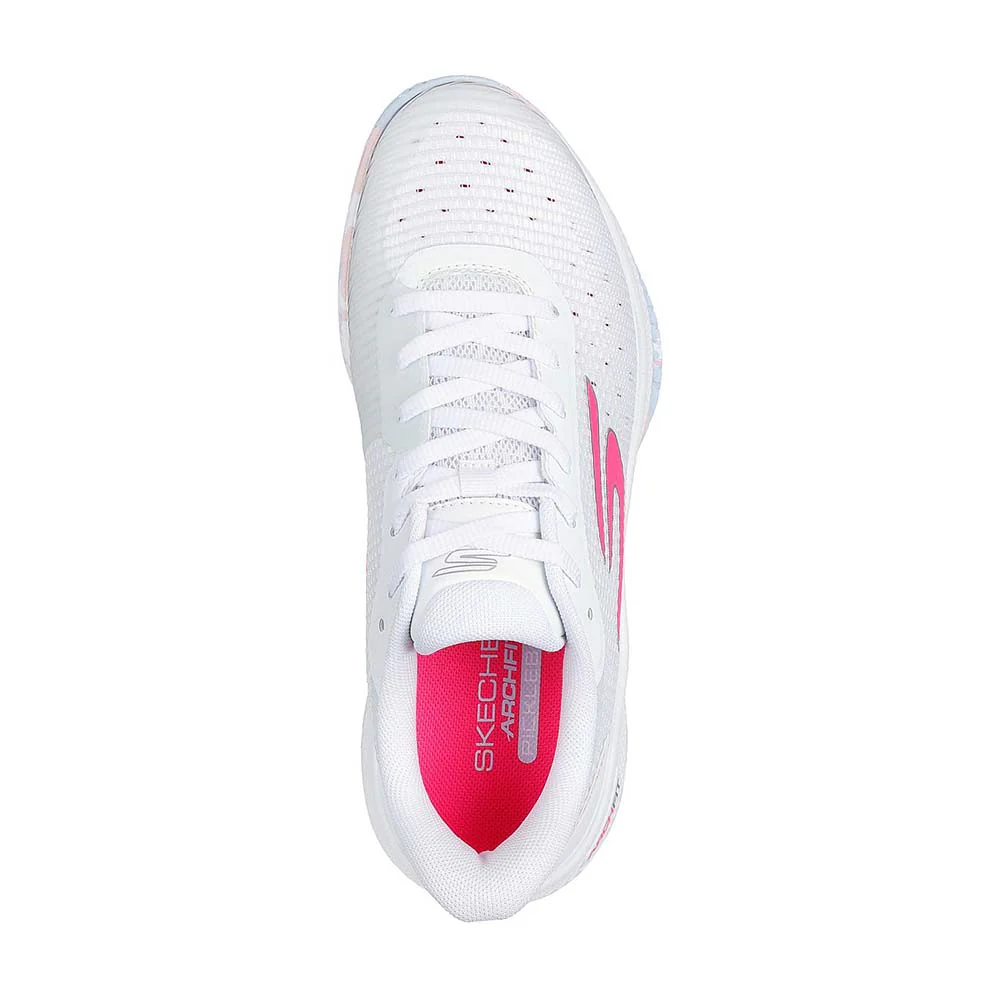 Giày Pickleball Nữ Skechers Viper Court Pro 2.0 White Pink