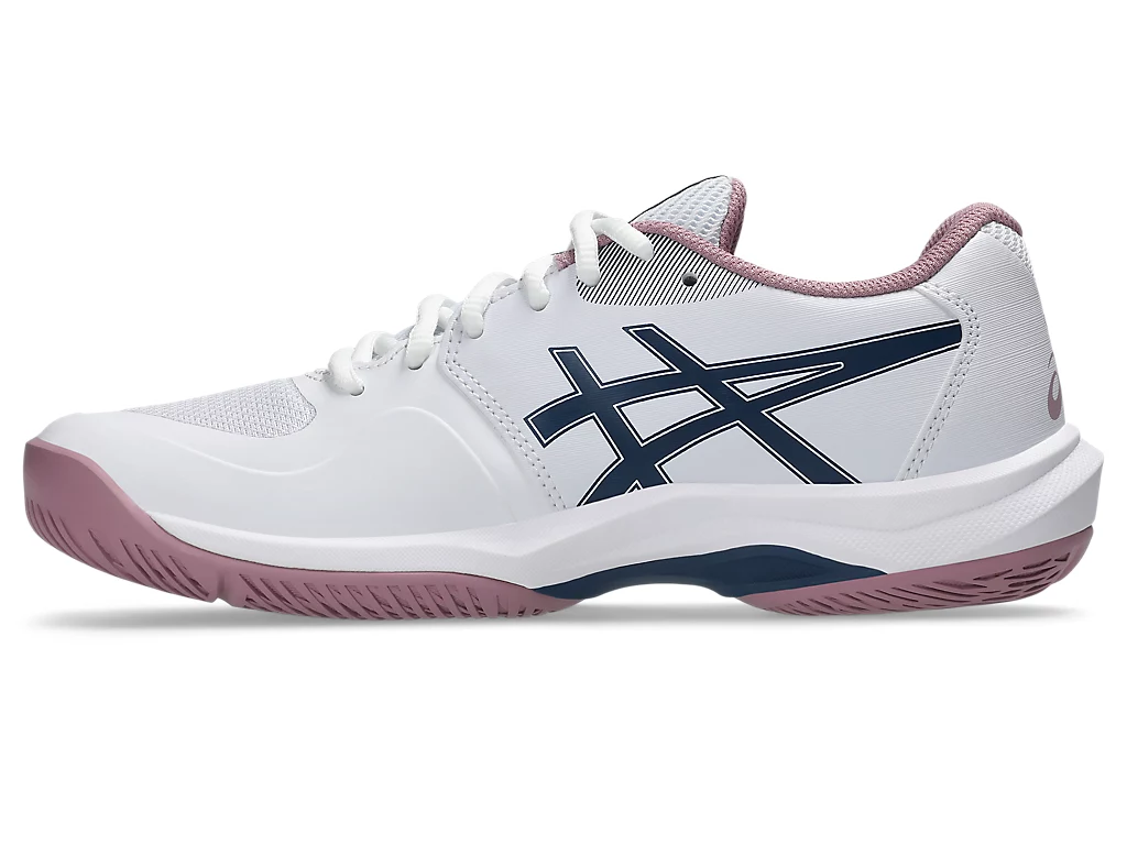 Giày Pickleball Nữ ASICS GAME FF WHITE/INDEPENDENCE BLUE - 1042A281-104