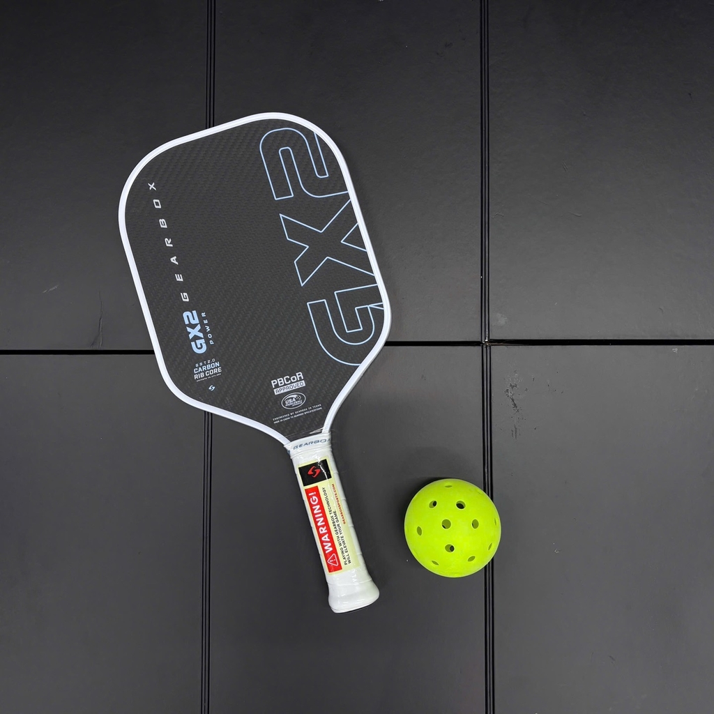 Vợt Pickleball Gearbox GX2 Power Limited Edition – Trắng 16mm