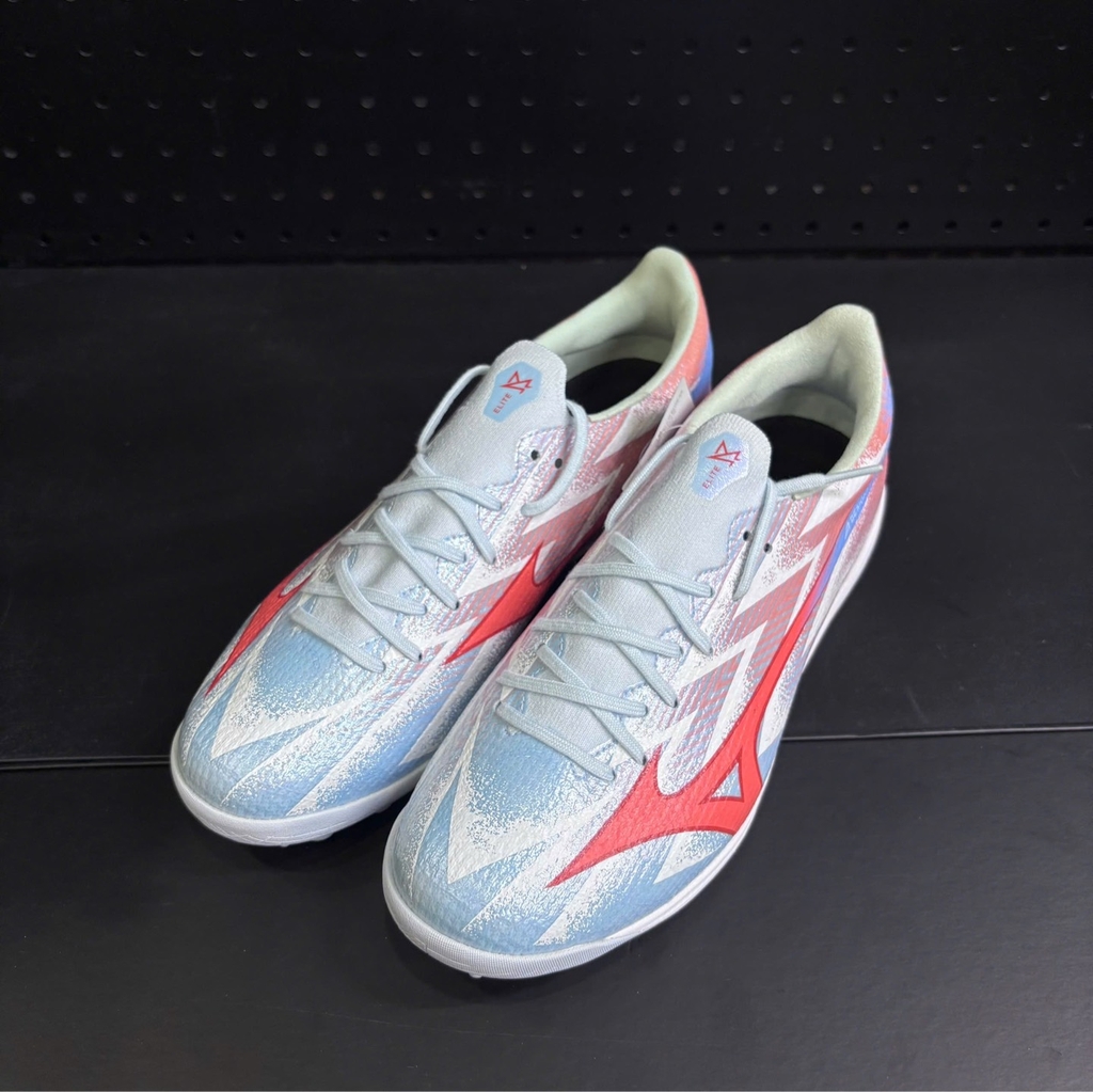 Giày Đá Bóng Mizuno Alpha 3 Elite AS TF Xanh/Cam – P1GD266222