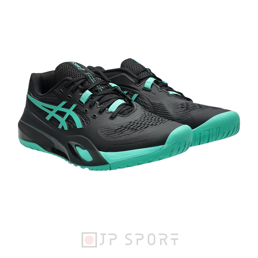 Giày Pickleball Gel-Resolution X - 1041A481.003 - Black / Aurora Green