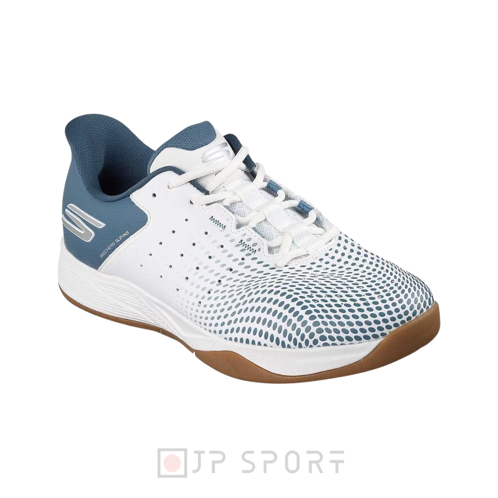 Giày Pickleball Skechers Viper Court Reload - 246101/WLBL - WHT/LT.Blue