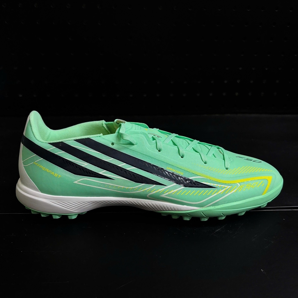 Giày Đá Bóng adidas F50 Hyperfast League TF – Xanh Mint – KJ3435