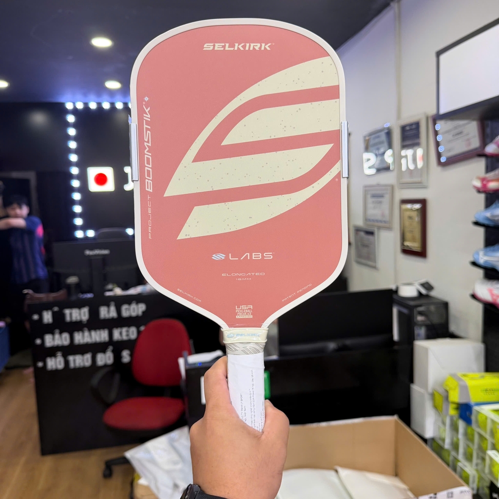 Vợt Selkirk LABS Project Boomstik InfiniGrit – Canyon Clay (Limited Edition)