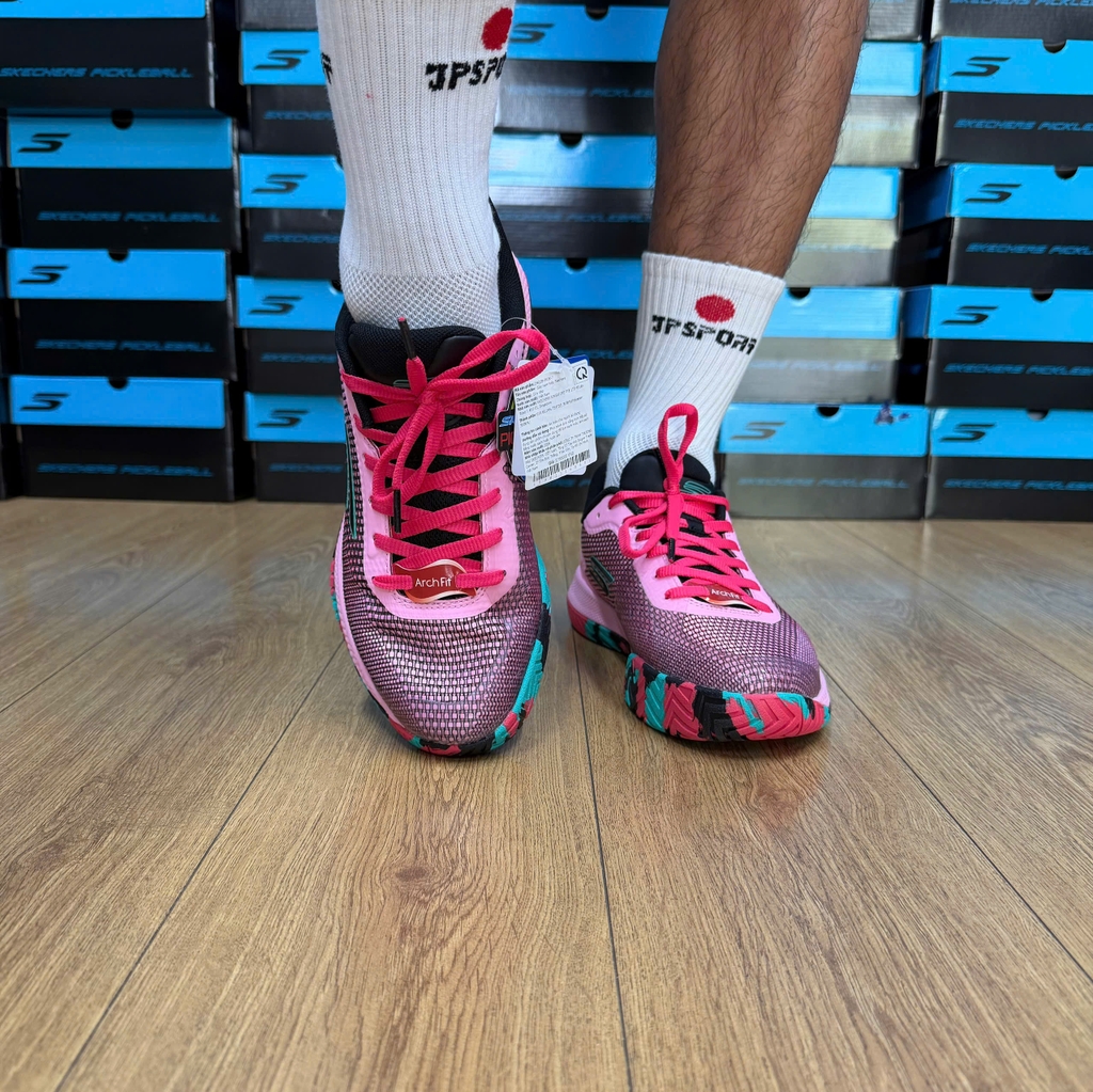 Giày Pickleball Nam Skechers Viper Court Pro 2.0 ‘Pink/Black’ 246109-PKBK