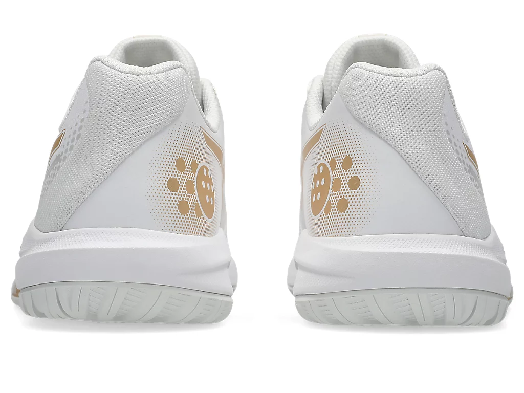GIÀY ASICS GEL-DEDICATE 9 PICKLEBALL NỮ TRẮNG/VÀNG 1042A317-100