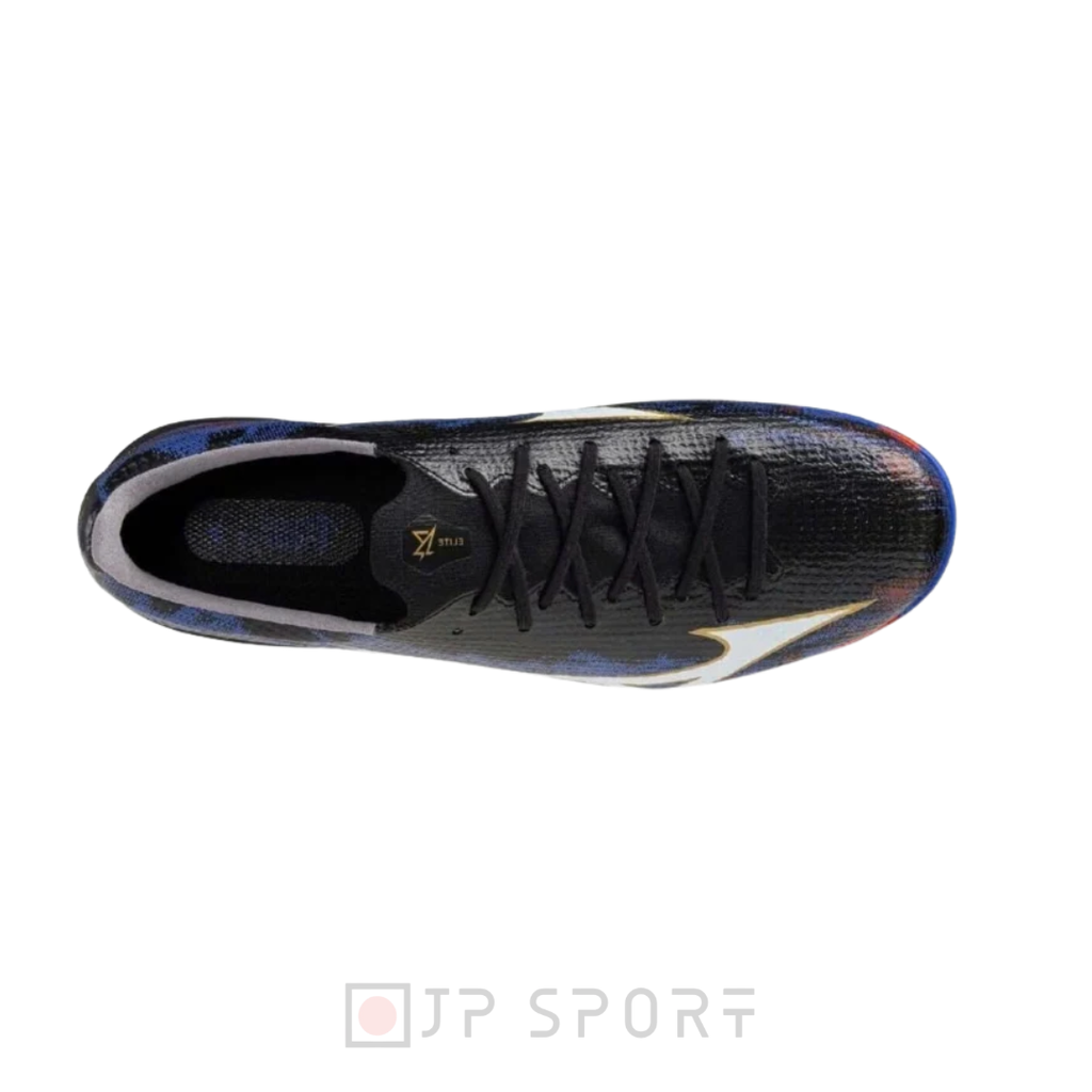 Giày Đá Bóng Mizuno Alpha 3 Elite AS TF - P1GD266201 - Đen/Xanh/Đỏ