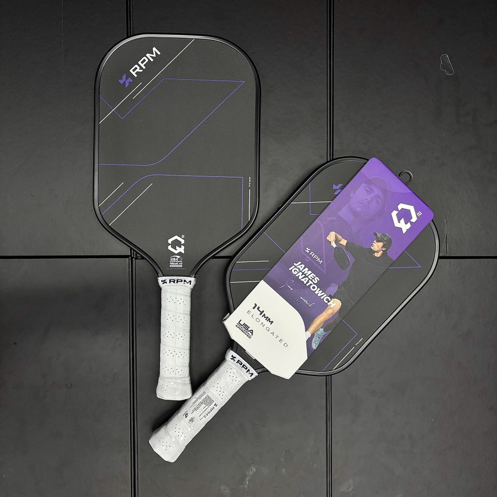 Vợt Pickleball RPM Q2 Elongated 14mm/16mm