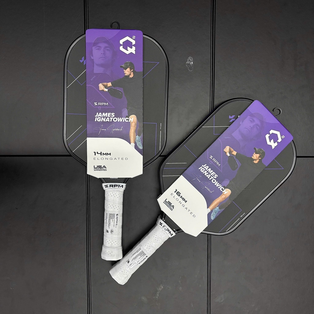 Vợt Pickleball RPM Q2 Elongated 14mm/16mm