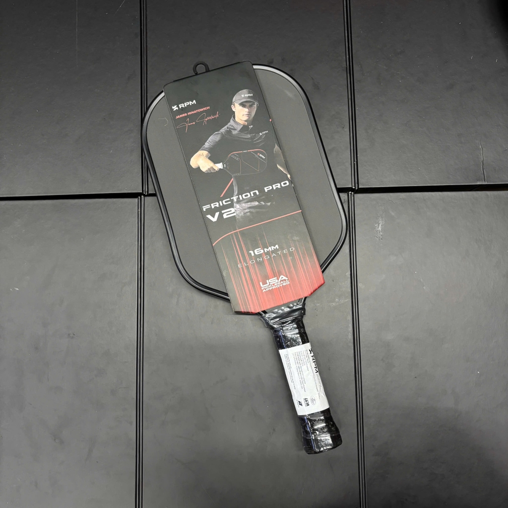 Vợt Pickleball RPM FRICTION PRO V2 Blackout Pro Player Edition