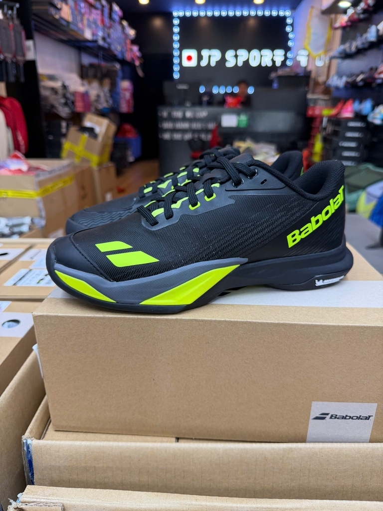 Giày pickleball Babolat Jet Mach 4 ‘Black’ 30S26629B-2036