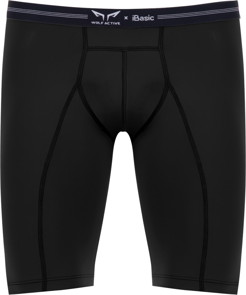 Quần Lót Nam Thể Thao Wolf Active x iBasic PANM153 Phom Boxer Dài