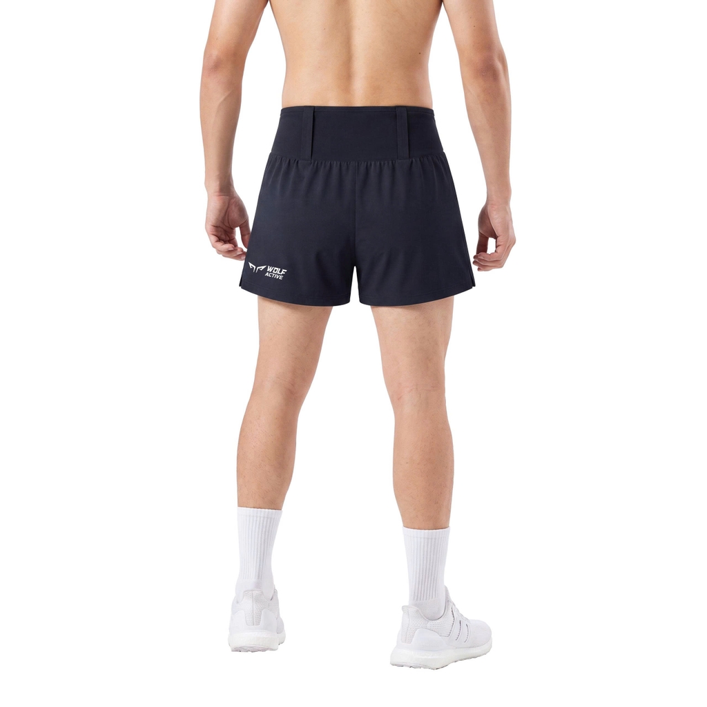 Quần Đai Belt Chạy Bộ Nam Wolf Active Ultra Run W280, Nhẹ, Thoáng, Nhanh Khô