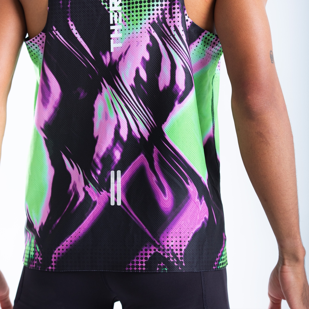 Áo Singlet Chạy Bộ Premium Wolf Active Fire Thermal W279, Chất Vải Cực Nhẹ, Kháng Khuẩn