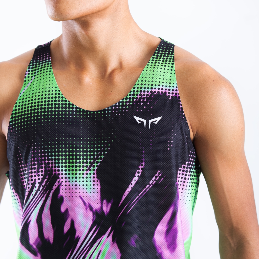 Áo Singlet Chạy Bộ Premium Wolf Active Fire Thermal W279, Chất Vải Cực Nhẹ, Kháng Khuẩn