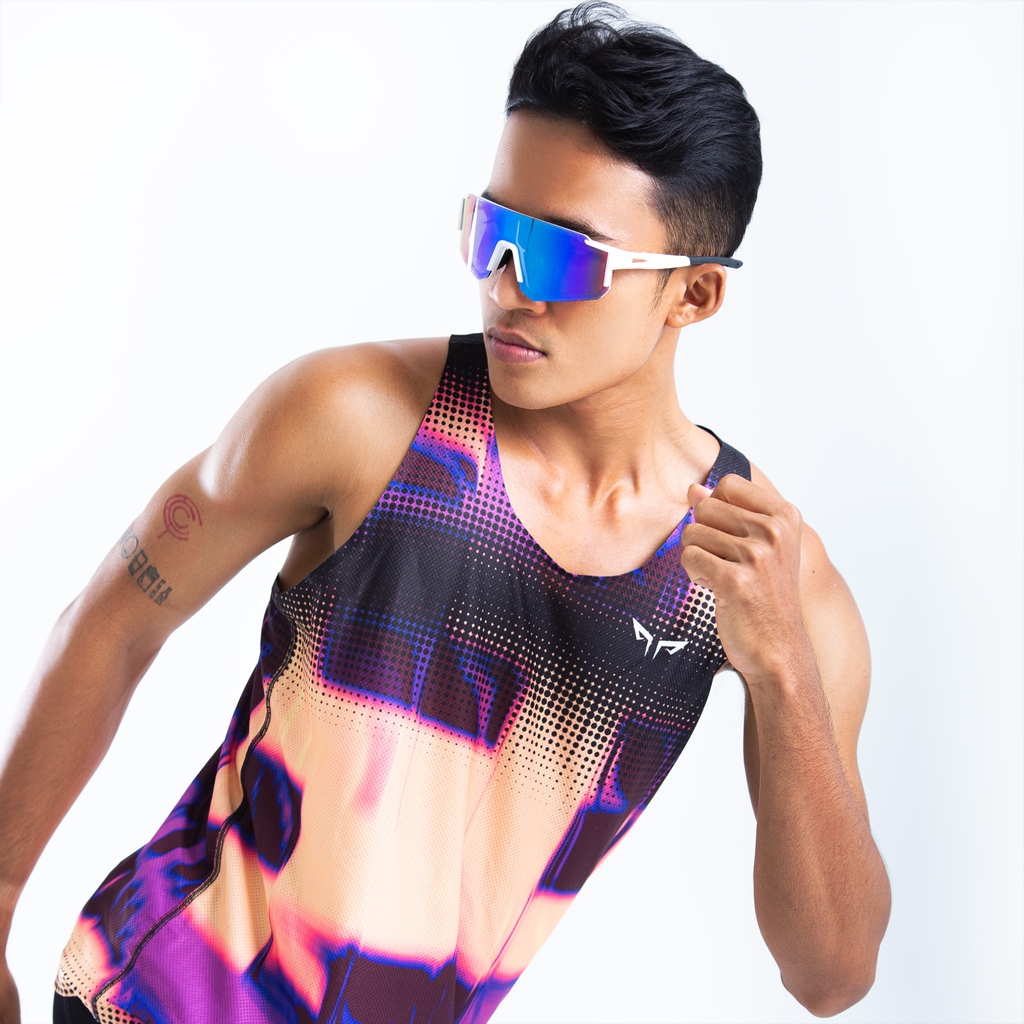 Áo Singlet Chạy Bộ Premium Wolf Active Thermal W275, Chất Vải Cực Nhẹ, Kháng Mùi, Thiết Kế Cực Đỉnh