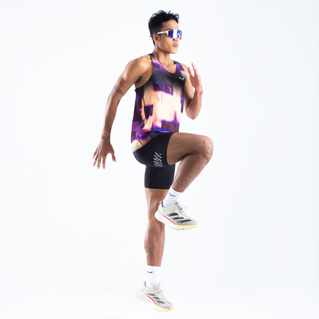 Áo Singlet Chạy Bộ Premium Wolf Active Thermal W275, Chất Vải Cực Nhẹ, Kháng Mùi, Thiết Kế Cực Đỉnh