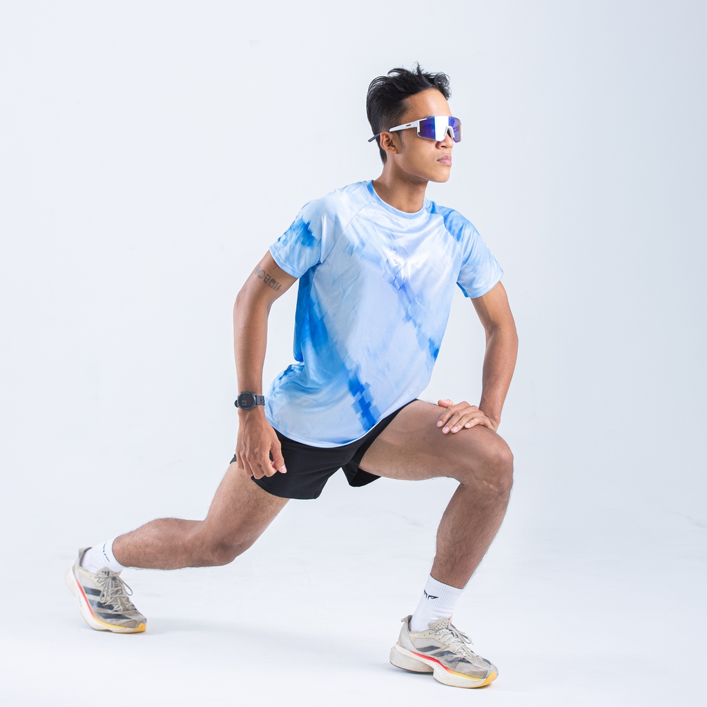 Áo Chạy Bộ Nam Wolf Active Ascent W271, Chất Liệu Active Pro, Thoáng Khí, Nhẹ, Nhanh Khô