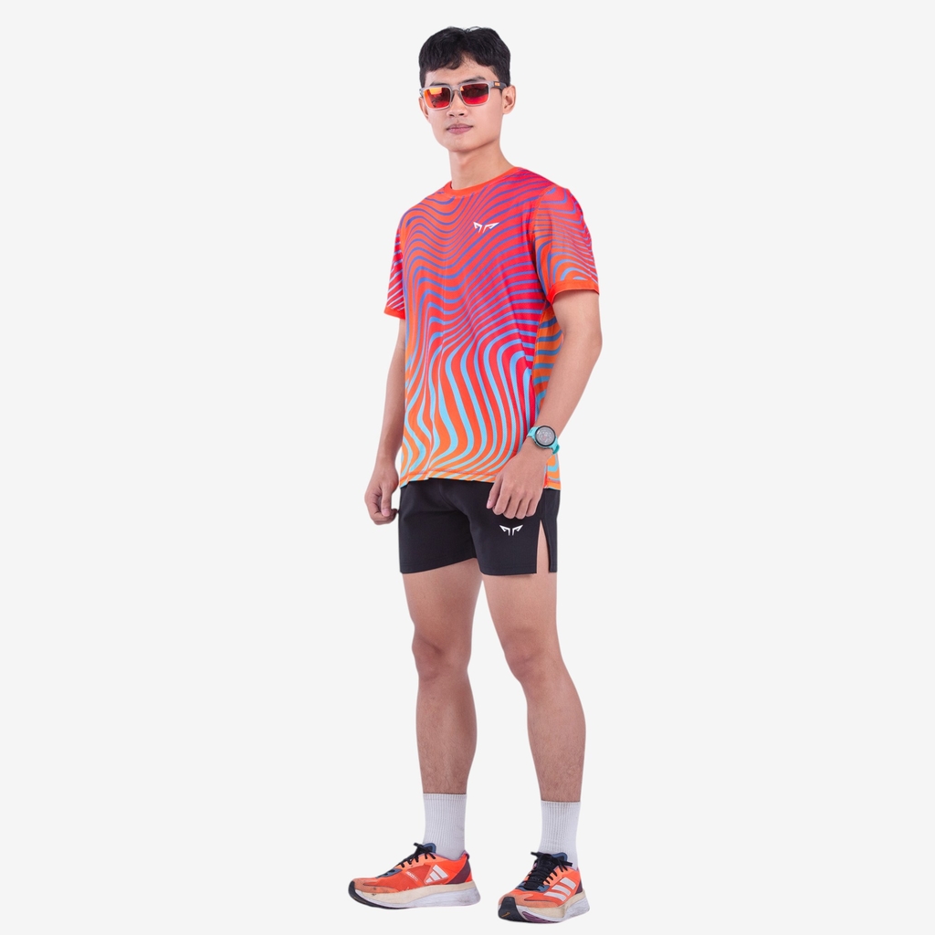 Áo Chạy Bộ Nam Wolf Active Vui Vẻ 2 23, Chất Vải Cao Cấp Nhẹ, Nhanh Khô, Co Giãn 4 Chiều