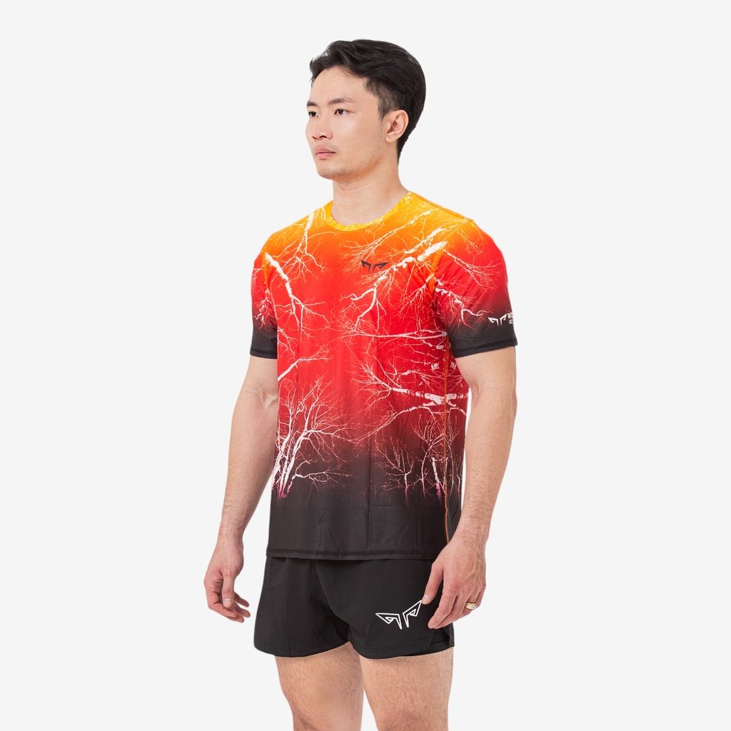 Áo Thun Nam Chạy Bộ Wolf Active Winter Light W142, Chất Vải Wolf Active Nhẹ, Nhanh Khô, Thoải Mái