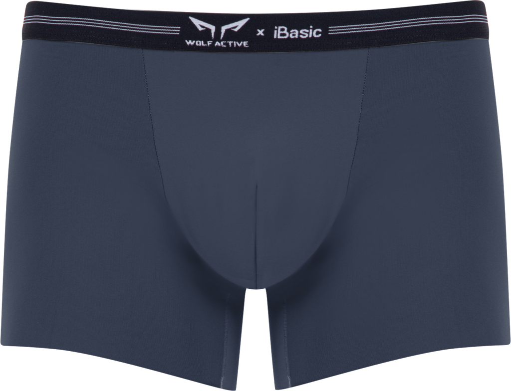 Quần Lót Nam Thể Thao Wolf Active x iBasic PANM151 Phom Trunk Không Đường May, Free Cut