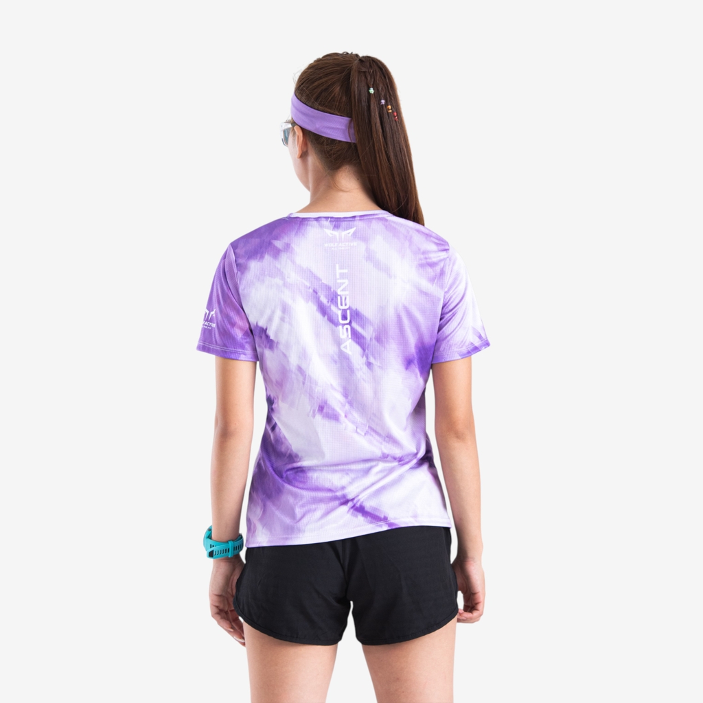 Áo Thun Chạy Bộ Nữ Wolf Active Ascent W272, Chất Liệu Active Pro, Nhẹ Nhàng, Mát Mẻ