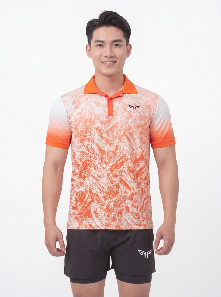 Áo Polo Pickleball Nam Wolf Active Ocean Man W156, Chất Vải Wolf Pro Cao Cấp, Thoáng Khí, Mát Mẻ