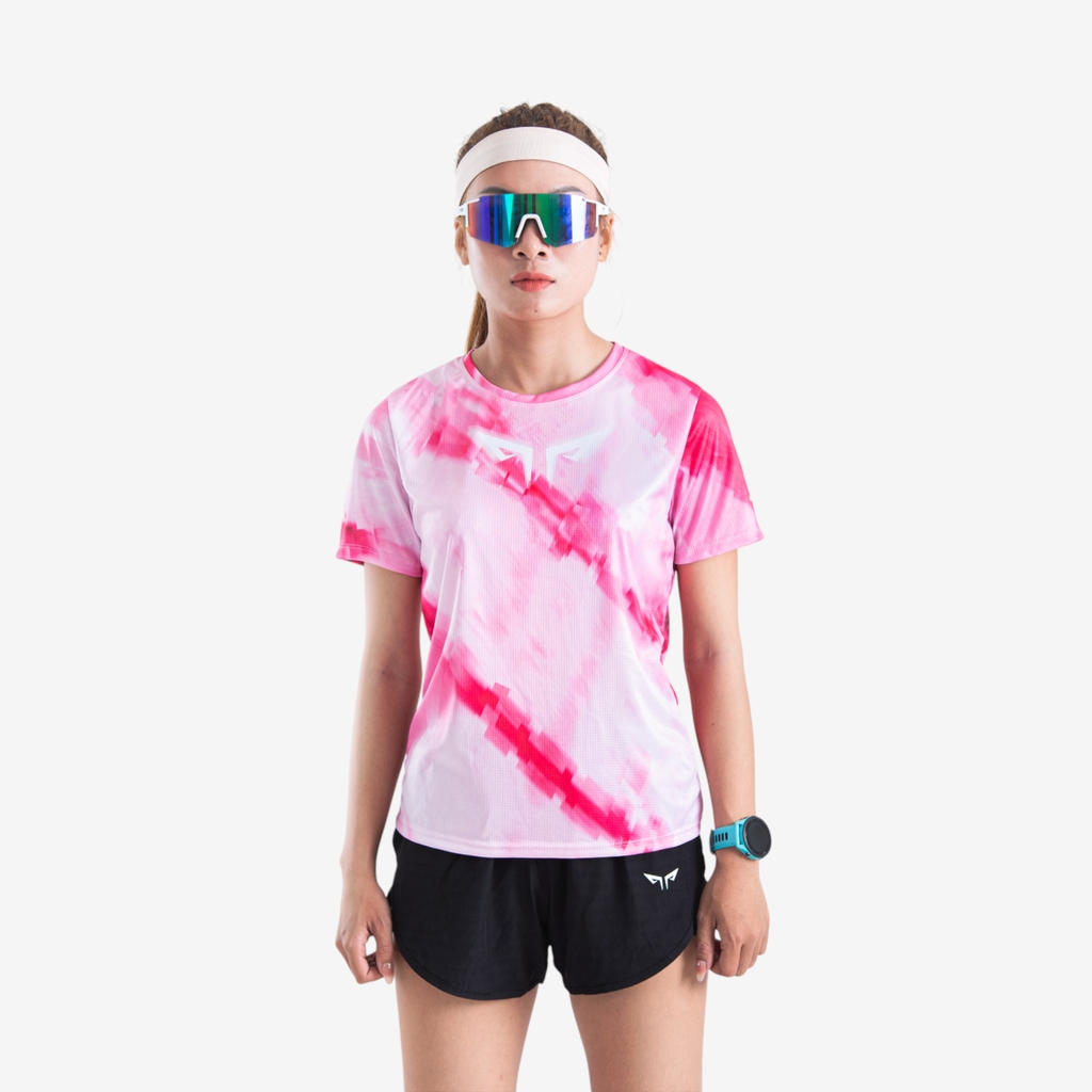 Áo Thun Chạy Bộ Nữ Wolf Active Ascent W272, Chất Liệu Active Pro, Nhẹ Nhàng, Mát Mẻ