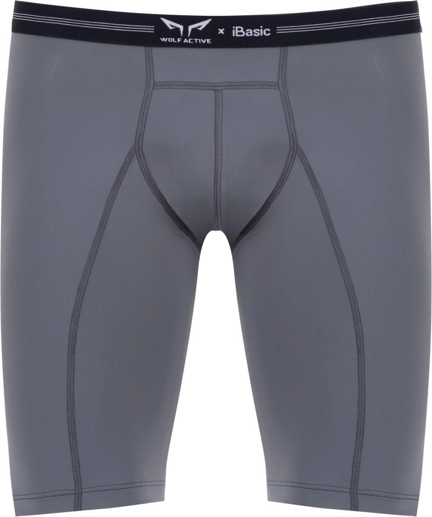 Quần Lót Nam Thể Thao Wolf Active x iBasic PANM153 Phom Boxer Dài