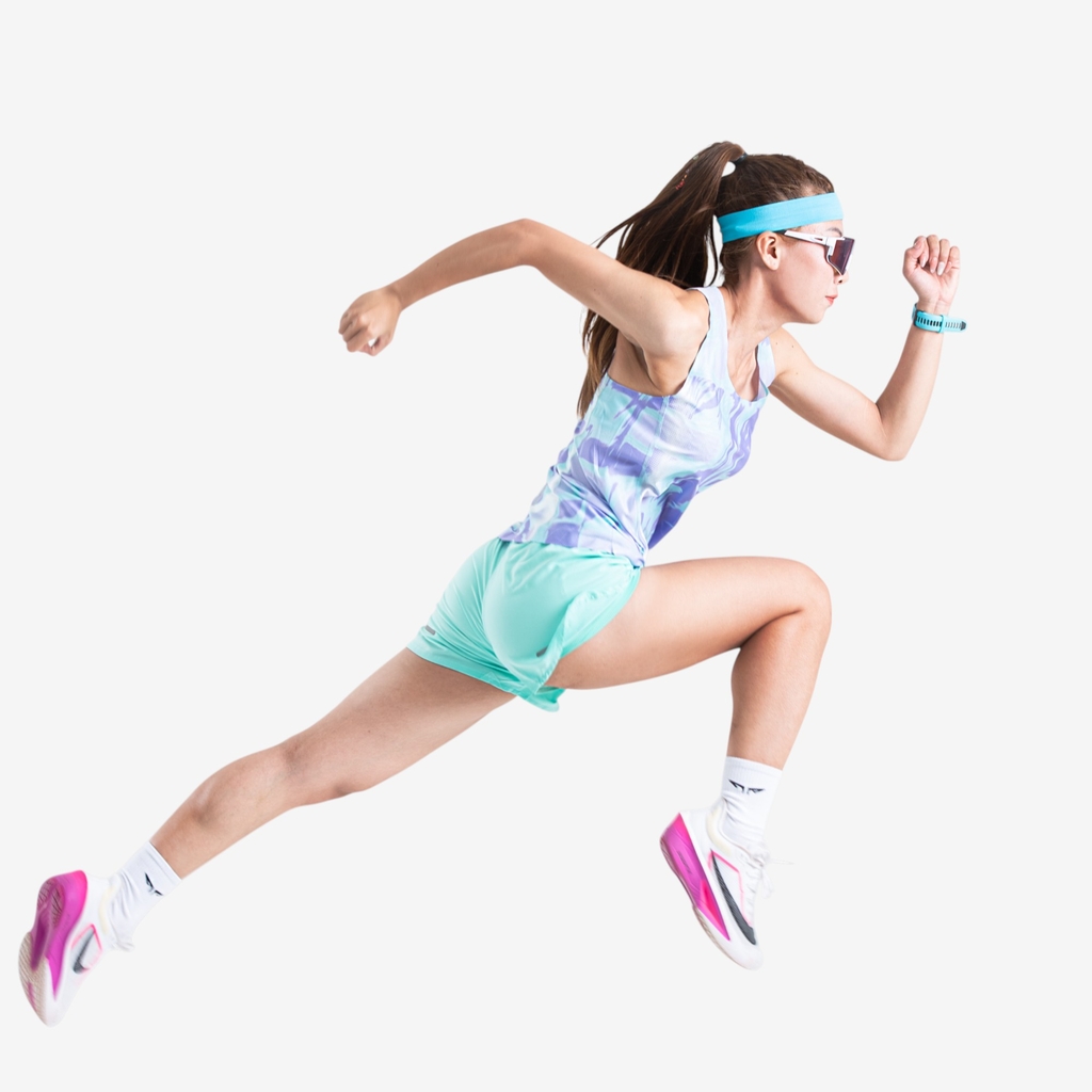Áo Singlet Chạy Bộ Nữ Premium Wolf Active Thermal W05 Công Nghệ Seamless & Flatlock, Nhanh Khô