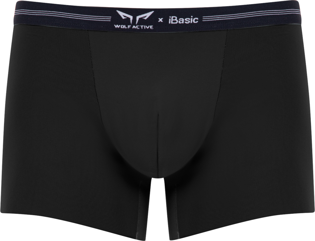 Quần Lót Nam Thể Thao Wolf Active x iBasic PANM151 Phom Trunk Không Đường May, Free Cut