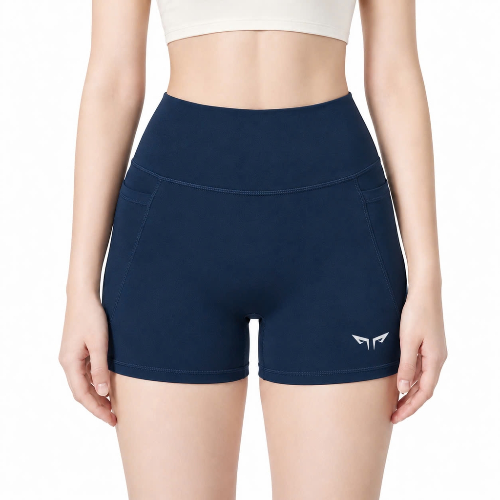 Quần Short Chạy Bộ Nữ, Tập Gym Có Túi Wolf Active Flex V1 180 , Chất Vải Mềm Mịn, Co Giãn 4 Chiều