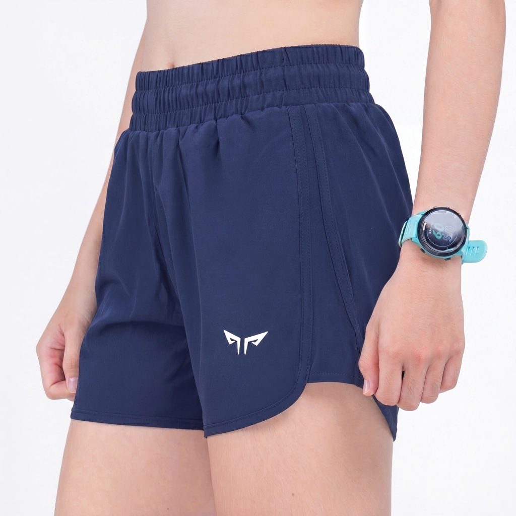 Quần Chạy Bộ Nữ Fresh Run W98, Quần Chạy Bộ 2 trong 1, Chất Vải Nhẹ, Nhanh Khô, Vận Động Thoải Mái