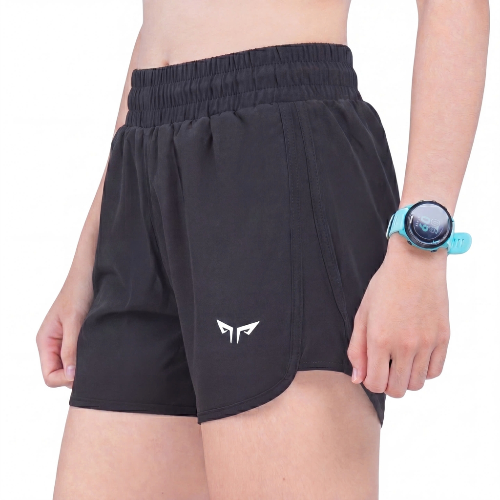 Quần Chạy Bộ Nữ Fresh Run W98, Quần Chạy Bộ 2 trong 1, Chất Vải Nhẹ, Nhanh Khô, Vận Động Thoải Mái