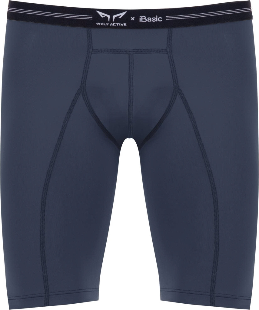 Quần Lót Nam Thể Thao Wolf Active x iBasic PANM153 Phom Boxer Dài