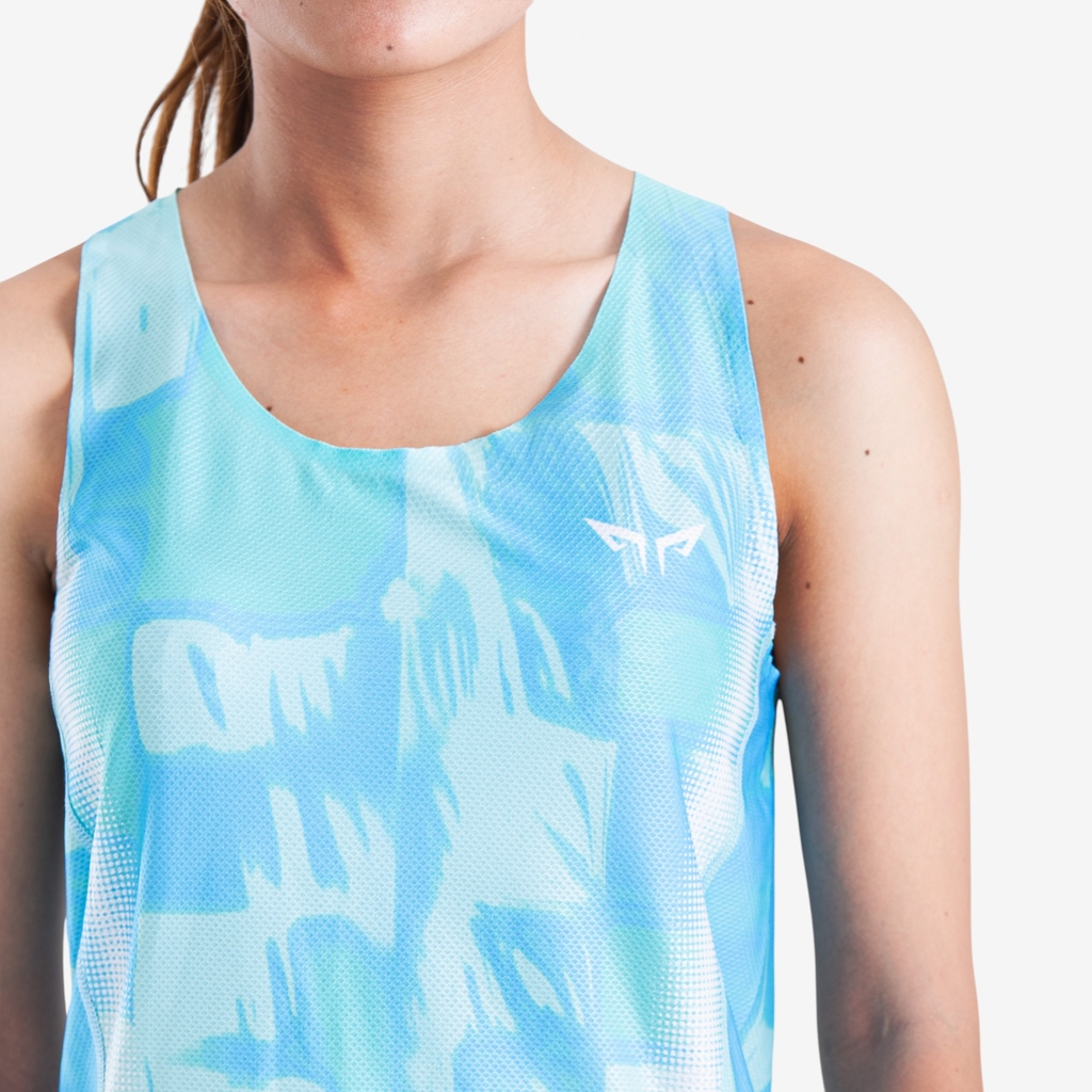 Áo Singlet Chạy Bộ Nữ Premium Wolf Active Thermal W05 Công Nghệ Seamless & Flatlock, Nhanh Khô