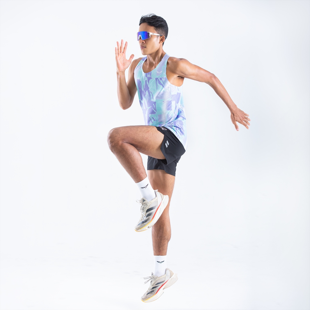 Áo Singlet Chạy Bộ Premium Wolf Active Cold Thermal W278, Siêu Nhẹ, Thiết Kế Cực Đẹp