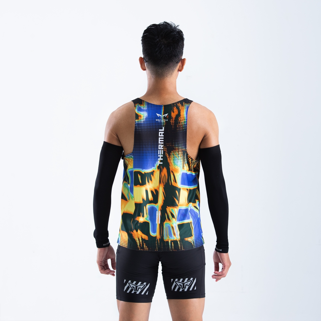 Áo Singlet Chạy Bộ Premium Wolf Active Thermal W275, Chất Vải Cực Nhẹ, Kháng Mùi, Thiết Kế Cực Đỉnh