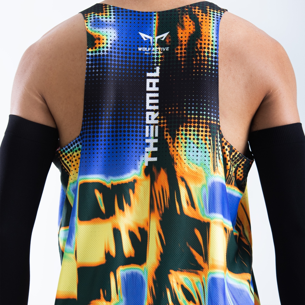 Áo Singlet Chạy Bộ Premium Wolf Active Thermal W275, Chất Vải Cực Nhẹ, Kháng Mùi, Thiết Kế Cực Đỉnh