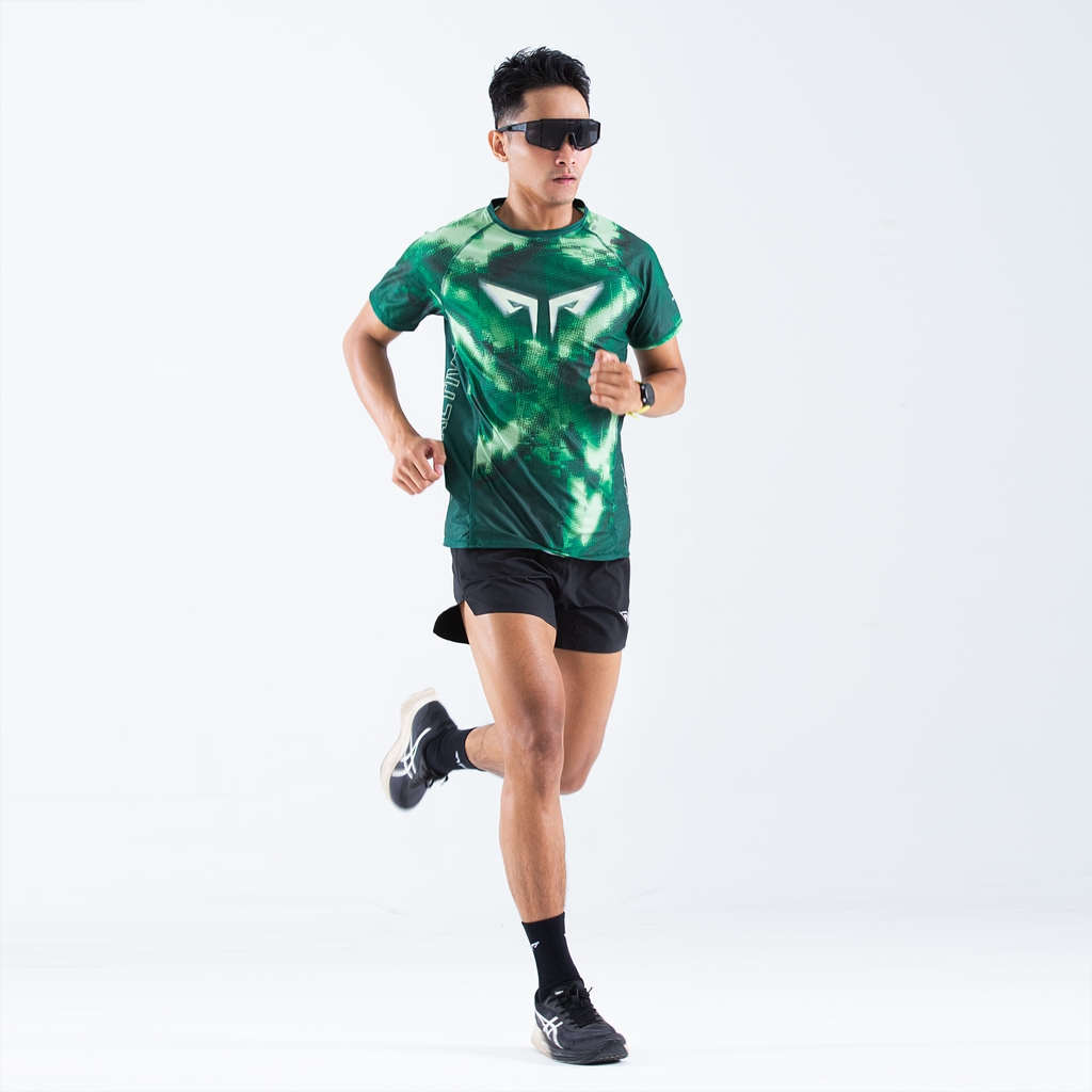 Áo Thun Chạy Bộ Nam Wolf Active Outbreak W273, Chất Liệu Siêu Nhẹ, Quick Dry, Thiết Kế Đẳng Cấp