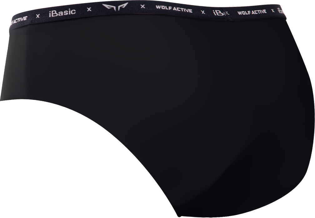 Quần Lót Nữ Thể Thao Không Đường May Wolf Active x iBasic PANW194 Lưng Vừa Phom Hipster Free Cut