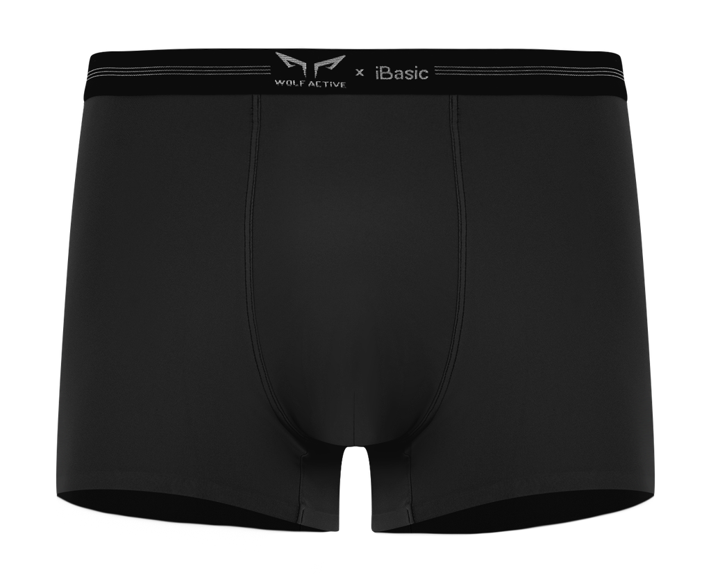 Quần Lót Nam Thể Thao Wolf Active x iBasic PANM152 Phom Trunk Không Đường May