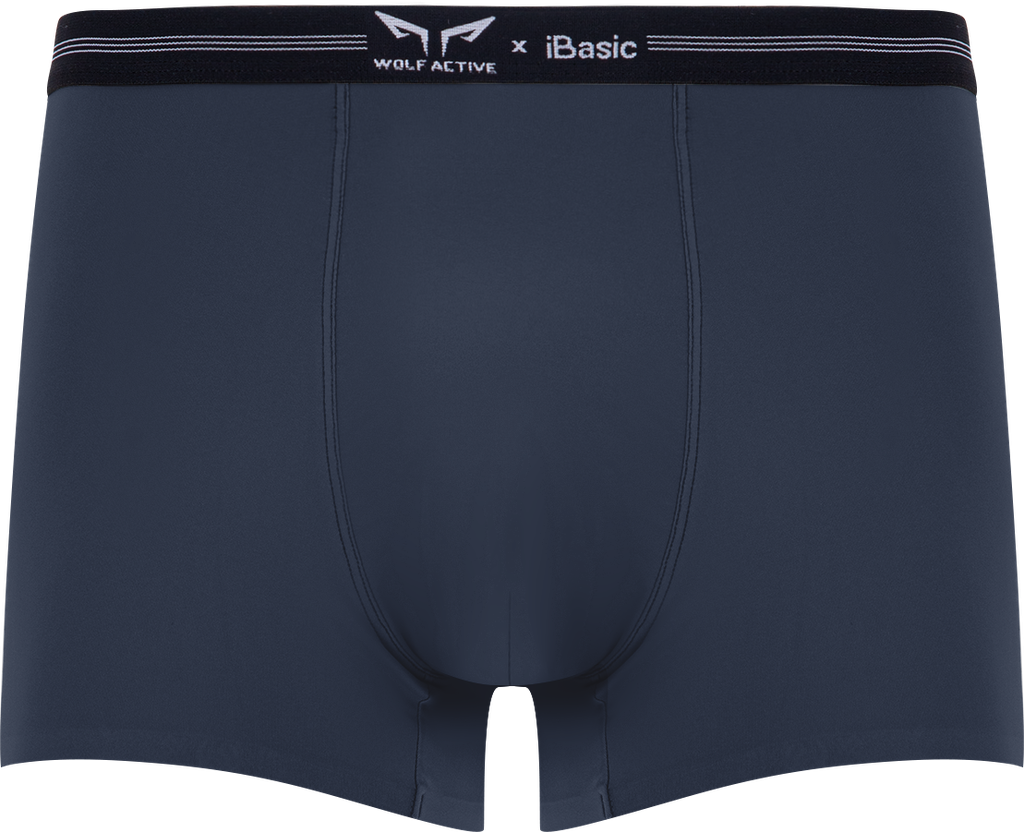 Quần Lót Nam Thể Thao Wolf Active x iBasic PANM152 Phom Trunk Không Đường May