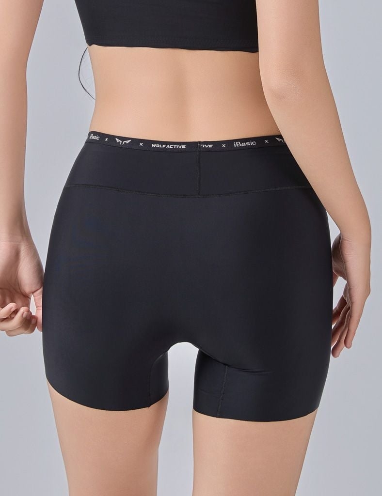 Quần Lót Nữ Thể Thao Không Đường May Wolf Active x iBasic PANW196  Phom Boxer Free Cut
