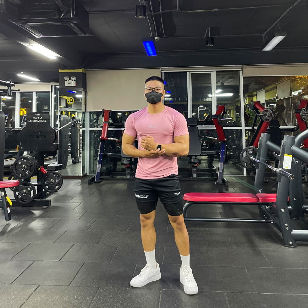 Áo Tập Gym Nam Wolf Active Muscle Flex W147, Chất Vải Wolf Pro Cao Cấp, Mềm Mịn, Co Giãn 4 Chiều